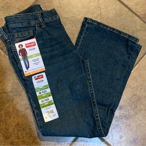 Wranglers adjust to fit boys jeans- 10 reg bootcut